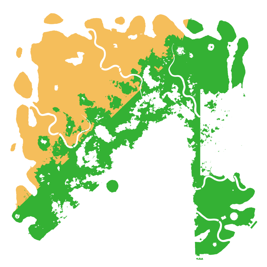Biome Rust Map: Procedural Map, Size: 6000, Seed: 506904678