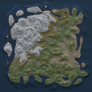 Thumbnail Rust Map: Procedural Map, Size: 4750, Seed: 216267469, 18 Monuments