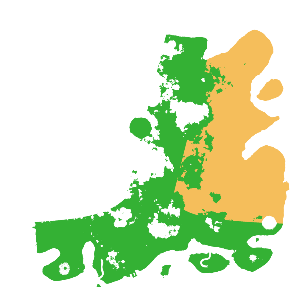 Biome Rust Map: Procedural Map, Size: 3950, Seed: 6536841