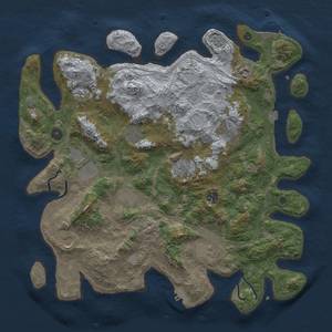 Thumbnail Rust Map: Procedural Map, Size: 4250, Seed: 123398470, 19 Monuments