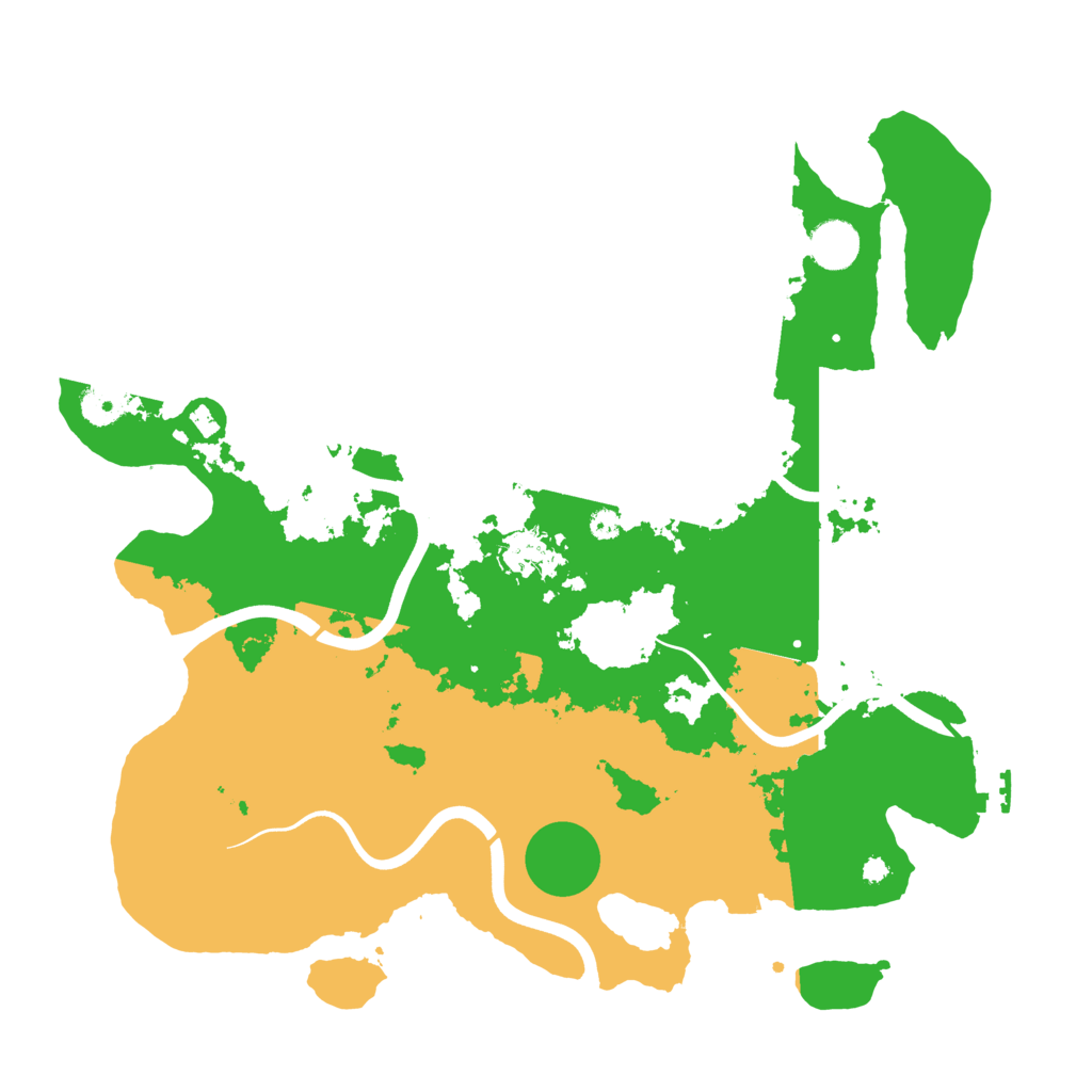 Biome Rust Map: Procedural Map, Size: 3850, Seed: 230309100