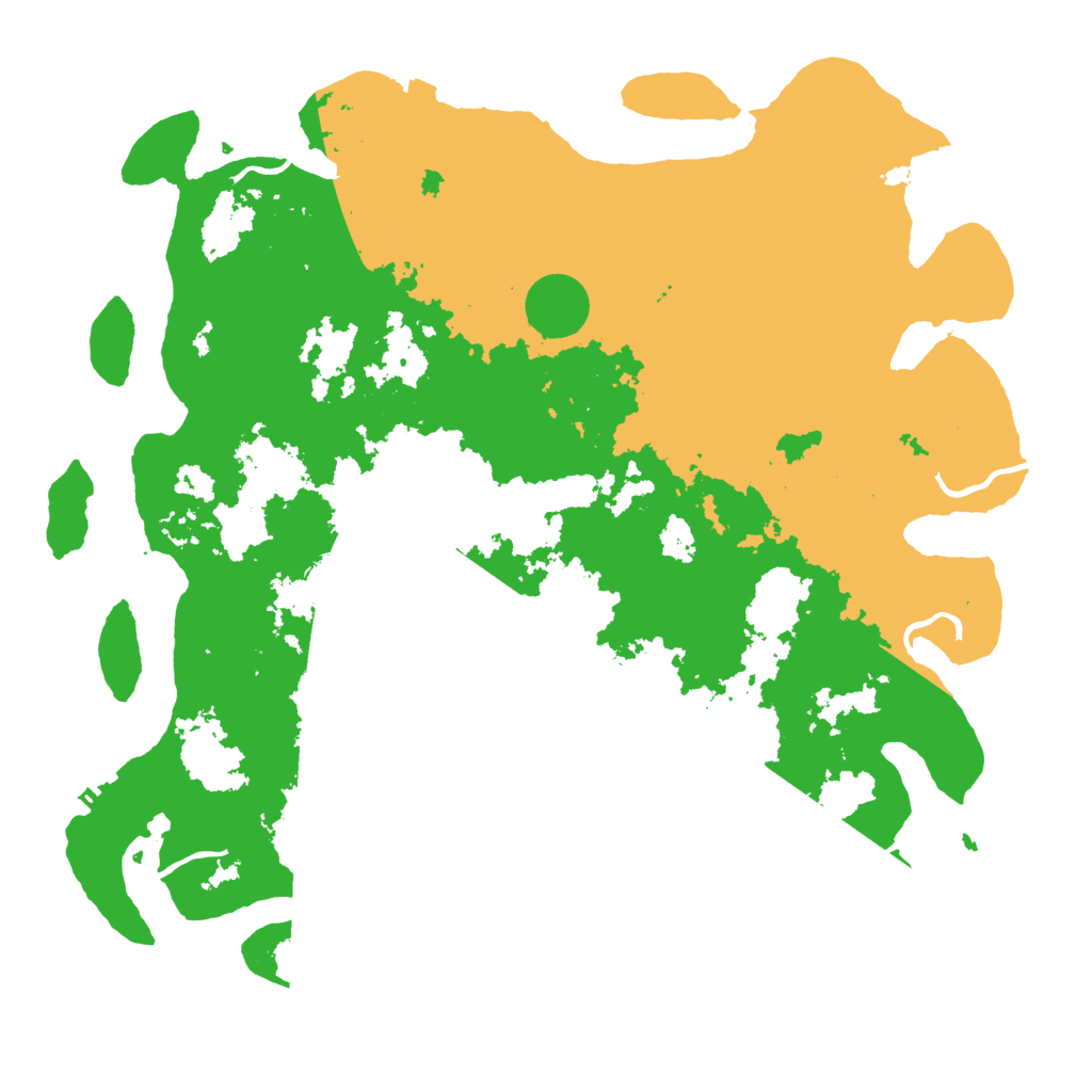 Biome Rust Map: Procedural Map, Size: 4500, Seed: 308813746