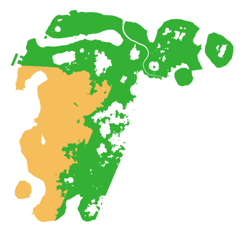 Biome Rust Map: Procedural Map, Size: 3750, Seed: 375577