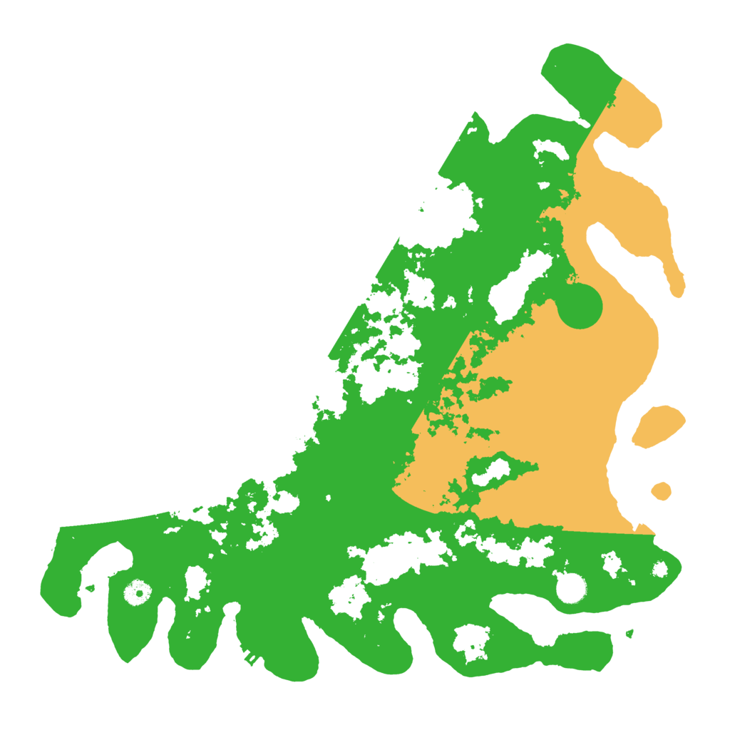 Biome Rust Map: Procedural Map, Size: 4250, Seed: 1245344393