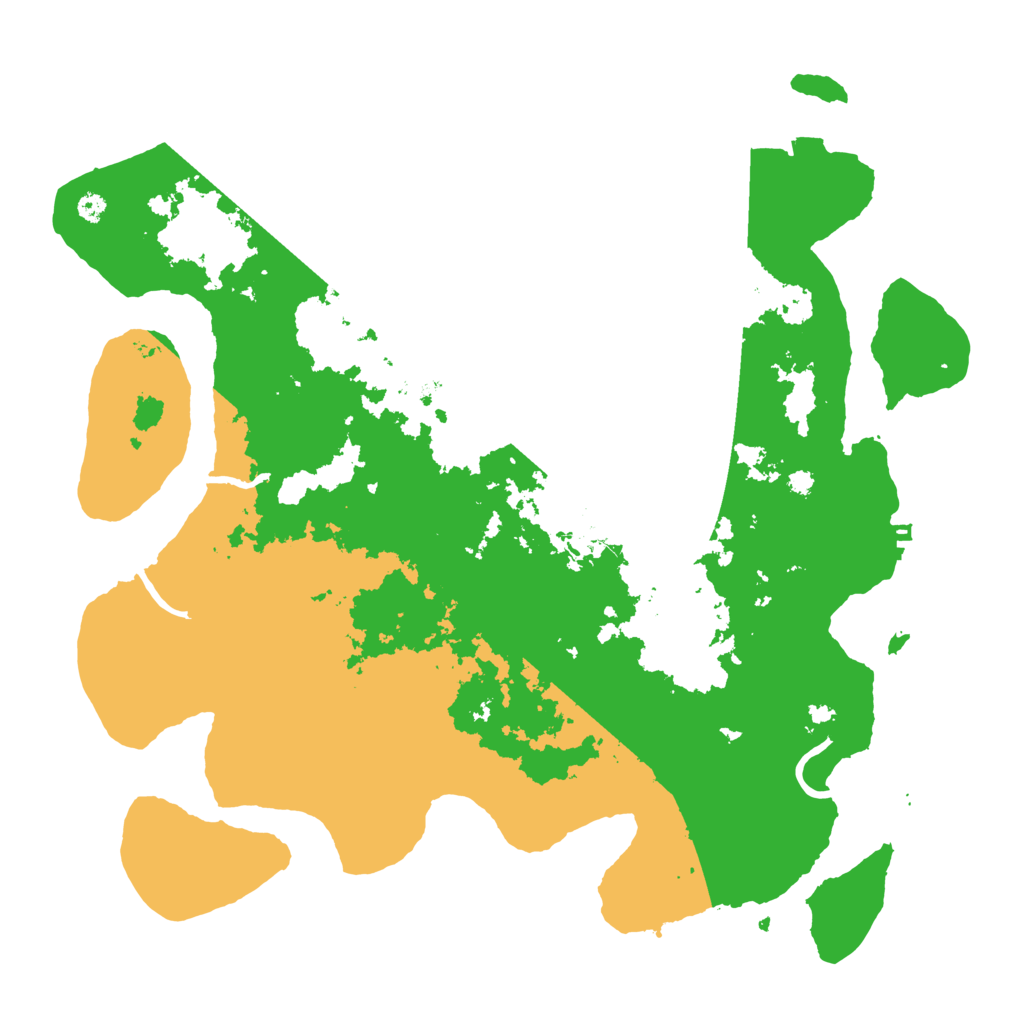 Biome Rust Map: Procedural Map, Size: 3750, Seed: 35575321