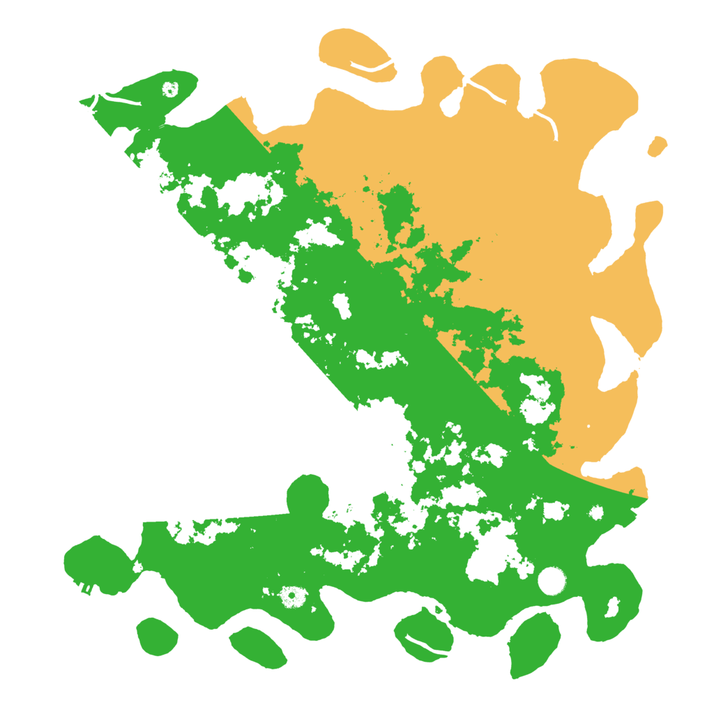 Biome Rust Map: Procedural Map, Size: 4500, Seed: 89727