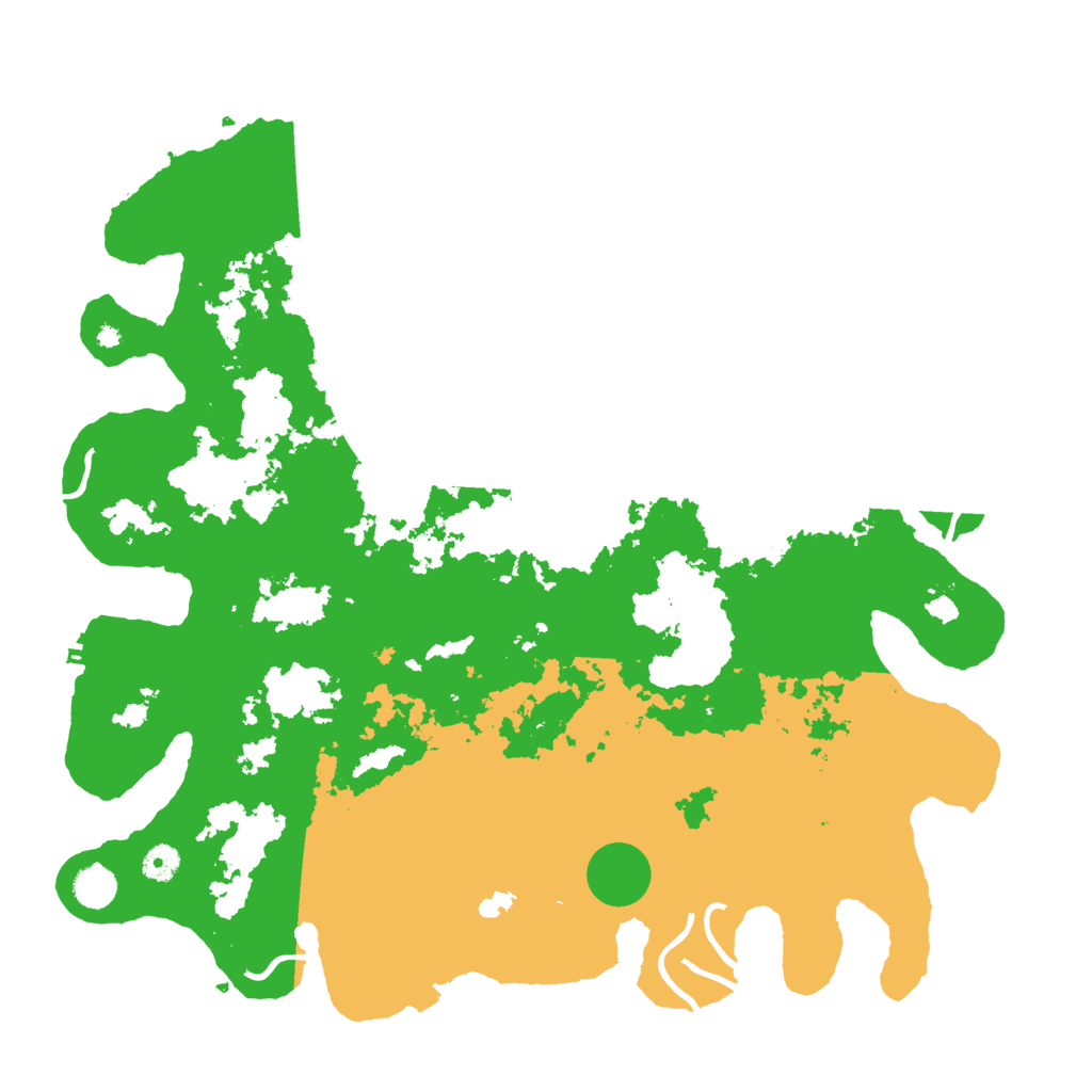 Biome Rust Map: Procedural Map, Size: 4500, Seed: 76115996