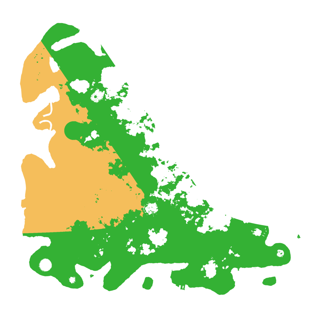 Biome Rust Map: Procedural Map, Size: 4500, Seed: 8529