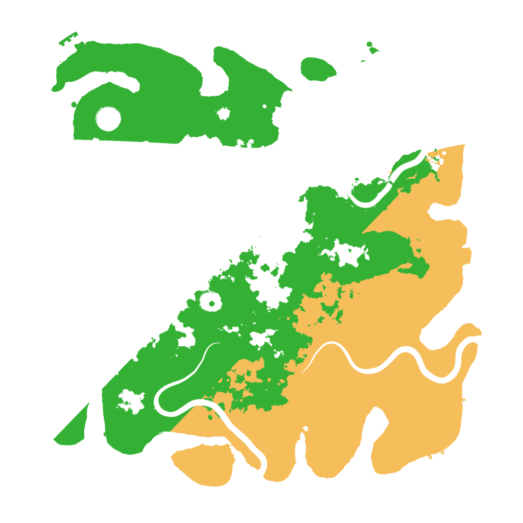 Biome Rust Map: Procedural Map, Size: 3750, Seed: 820940
