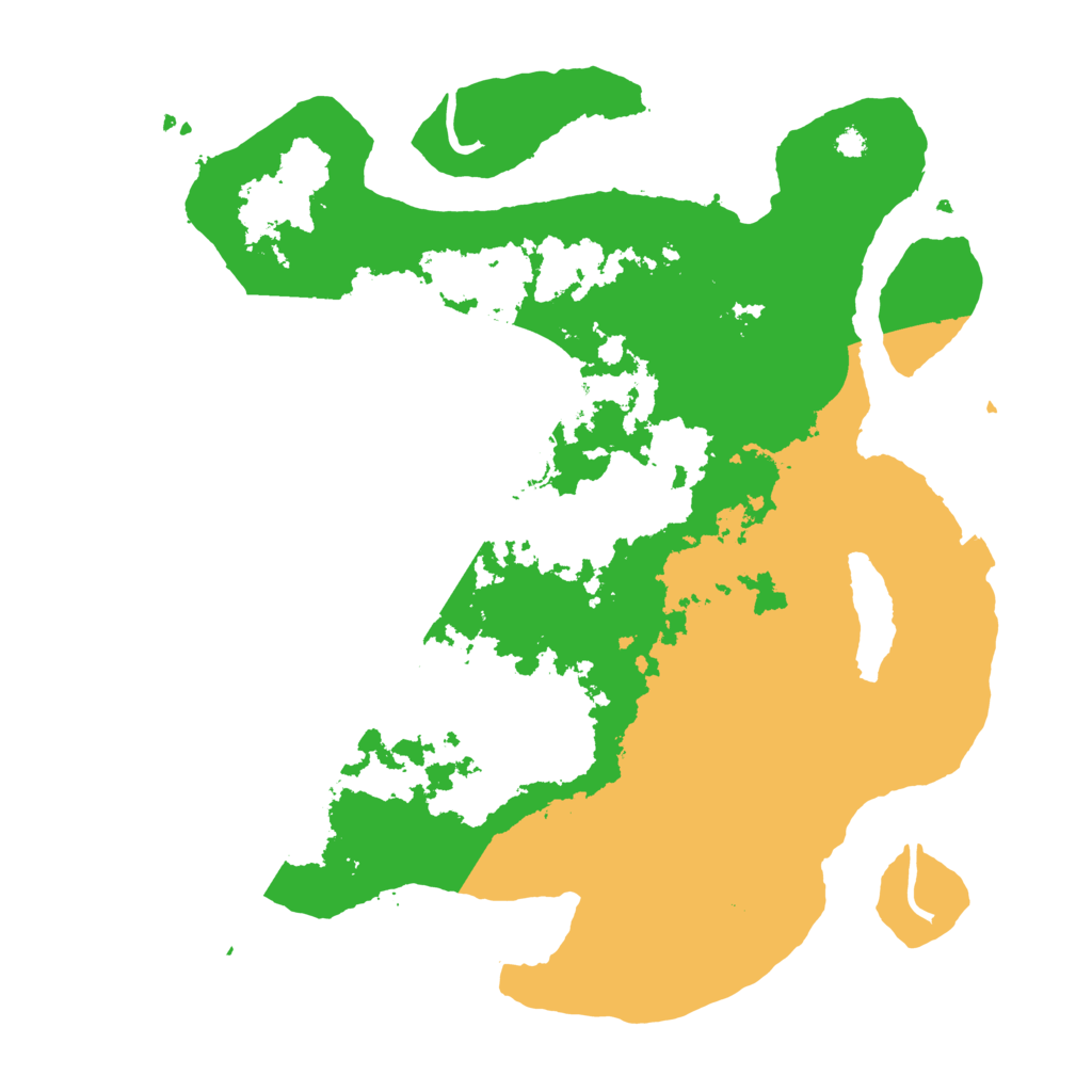 Biome Rust Map: Procedural Map, Size: 3500, Seed: 590130560