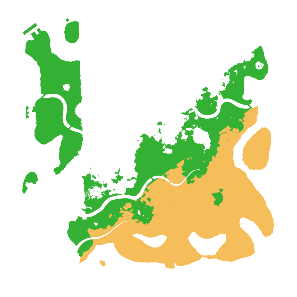 Biome Rust Map: Procedural Map, Size: 3750, Seed: 238826