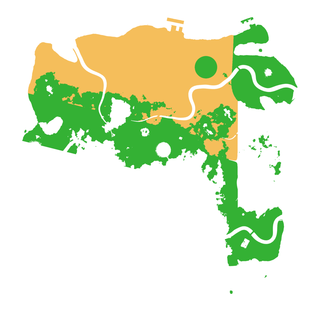 Biome Rust Map: Procedural Map, Size: 3750, Seed: 1941110082