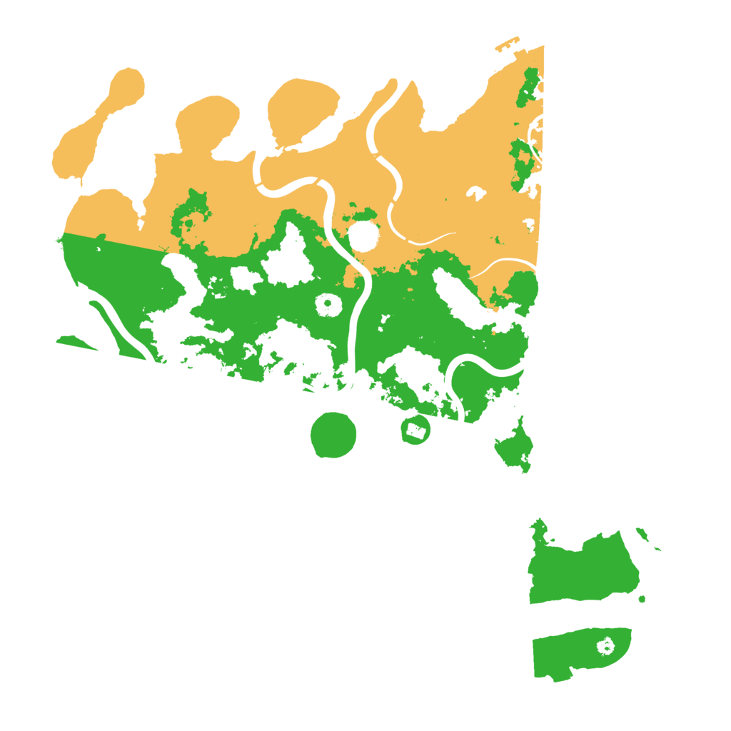 Biome Rust Map: Procedural Map, Size: 4250, Seed: 233608449