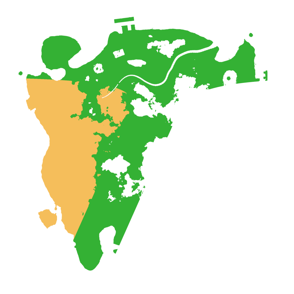 Biome Rust Map: Procedural Map, Size: 3000, Seed: 1555088070