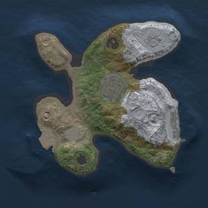 Thumbnail Rust Map: Procedural Map, Size: 1700, Seed: 21070685, 6 Monuments