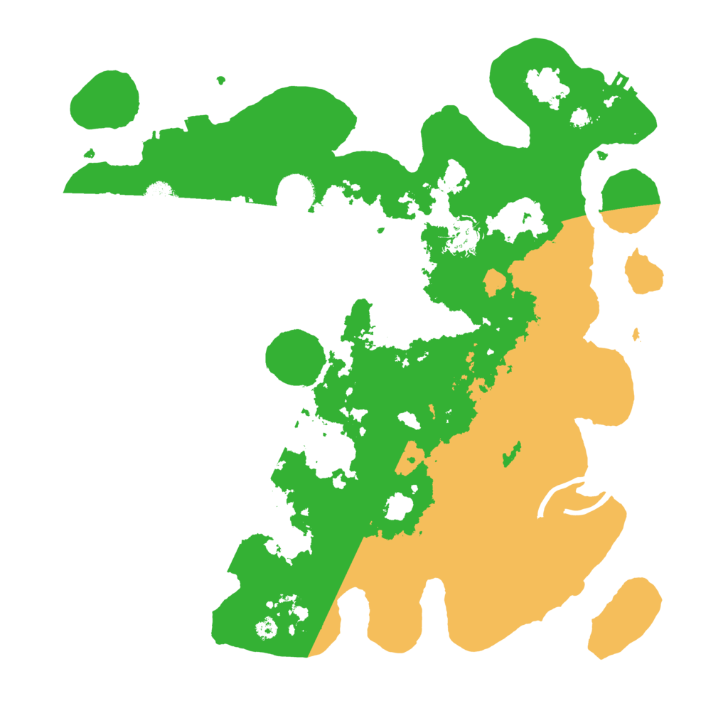 Biome Rust Map: Procedural Map, Size: 3500, Seed: 1072405191