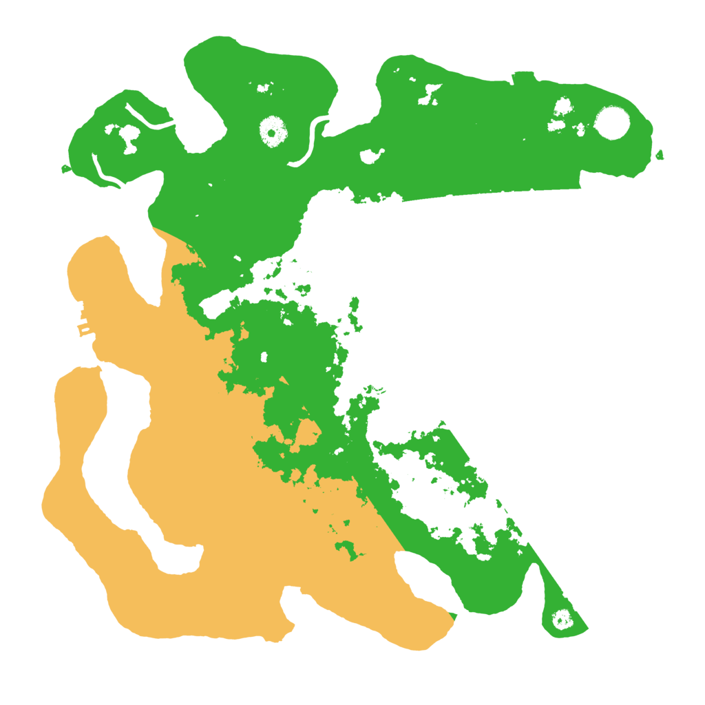 Biome Rust Map: Procedural Map, Size: 3700, Seed: 2125131553