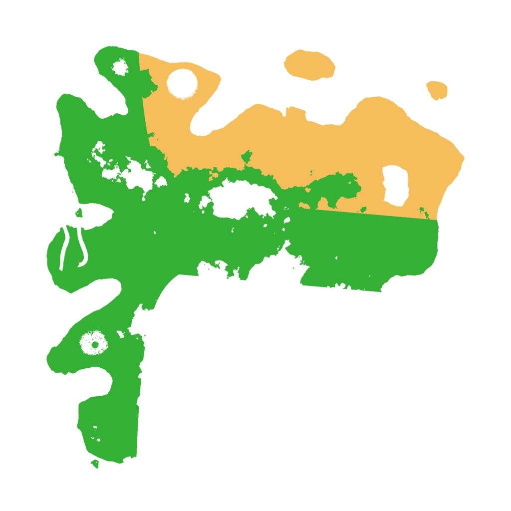 Biome Rust Map: Procedural Map, Size: 3000, Seed: 19759