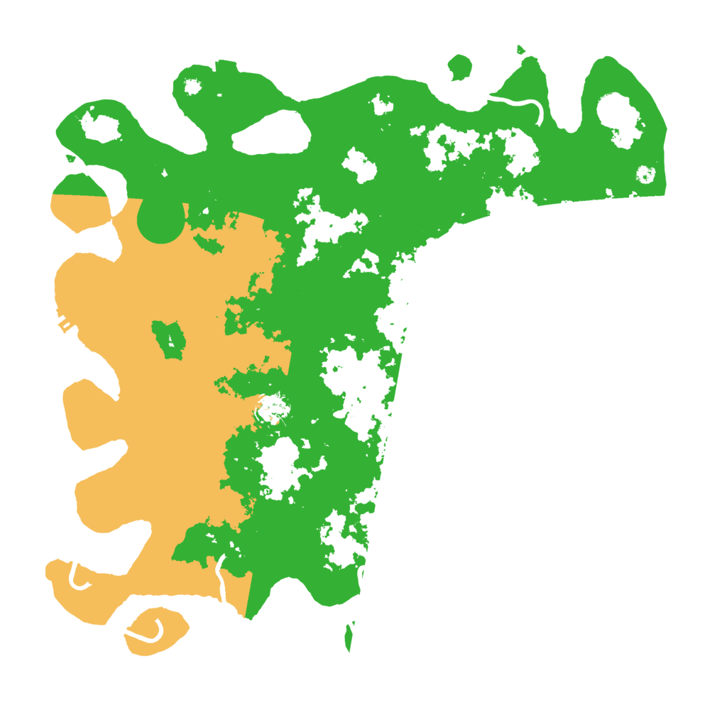 Biome Rust Map: Procedural Map, Size: 4000, Seed: 252853545