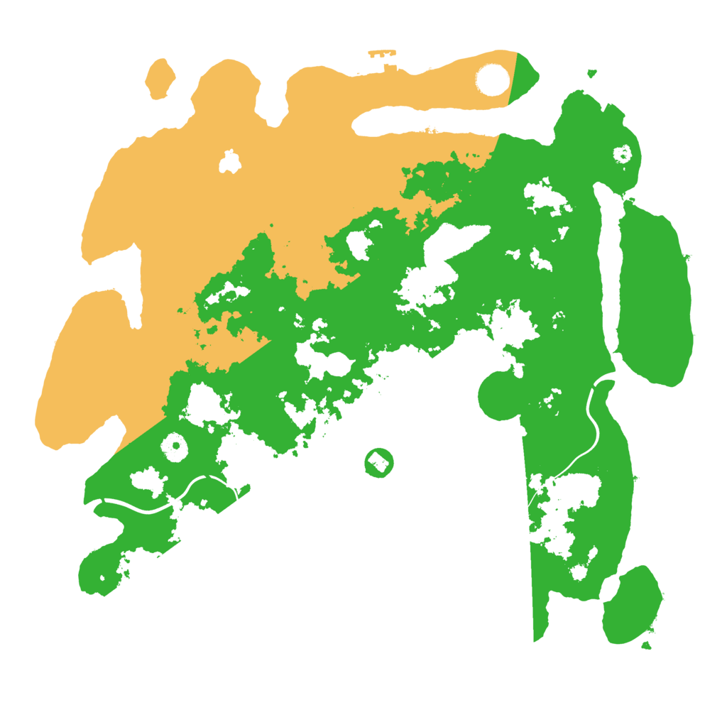Biome Rust Map: Procedural Map, Size: 4000, Seed: 1719452331