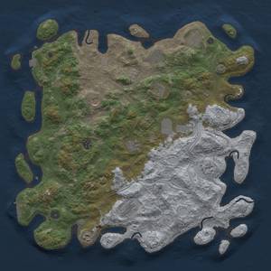 Thumbnail Rust Map: Procedural Map, Size: 4500, Seed: 1999215862, 18 Monuments