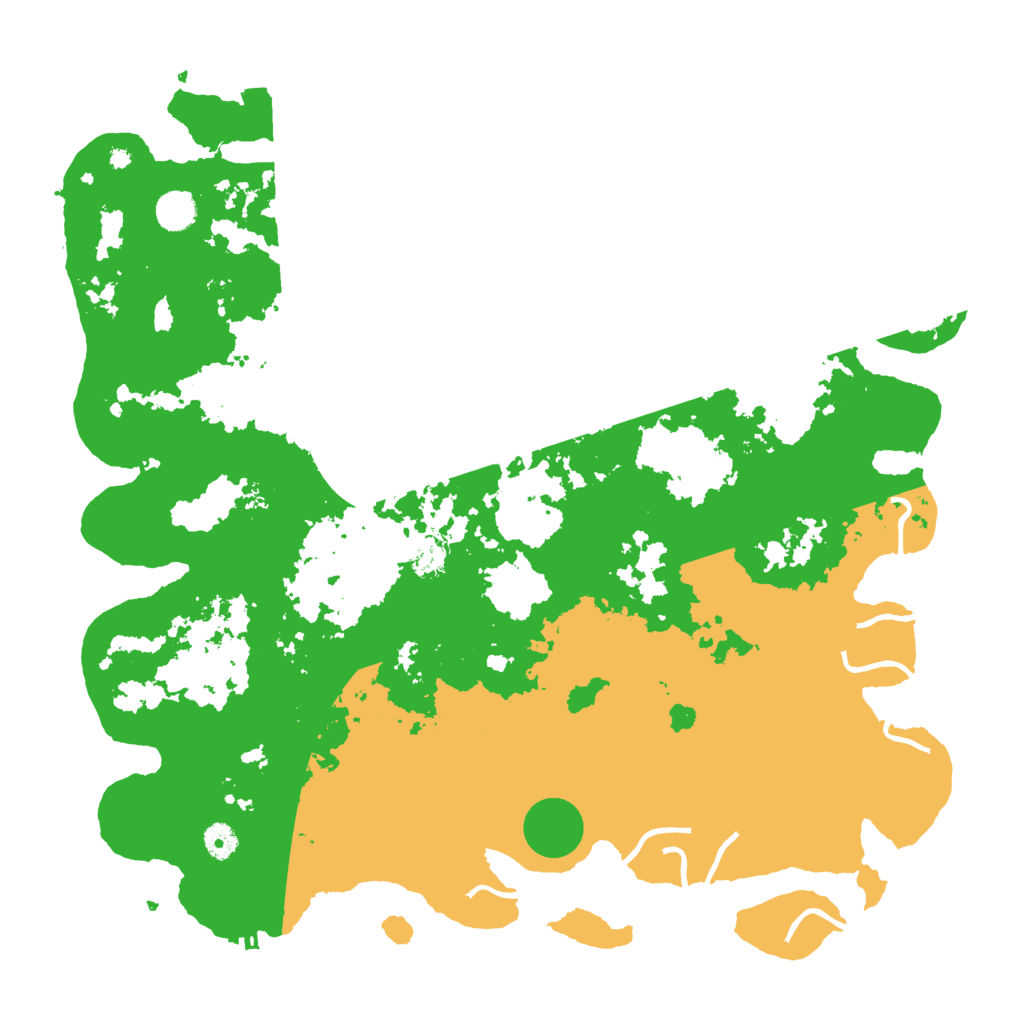 Biome Rust Map: Procedural Map, Size: 4500, Seed: 1488634786