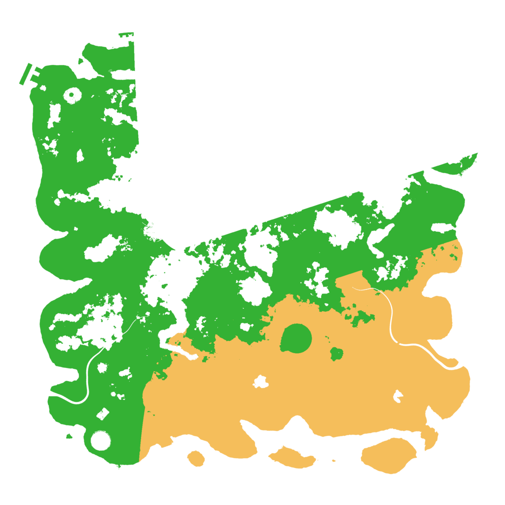 Biome Rust Map: Procedural Map, Size: 4500, Seed: 1488634786