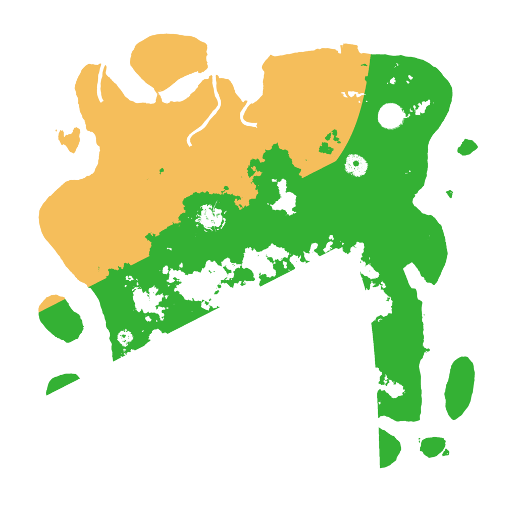 Biome Rust Map: Procedural Map, Size: 3500, Seed: 731767655
