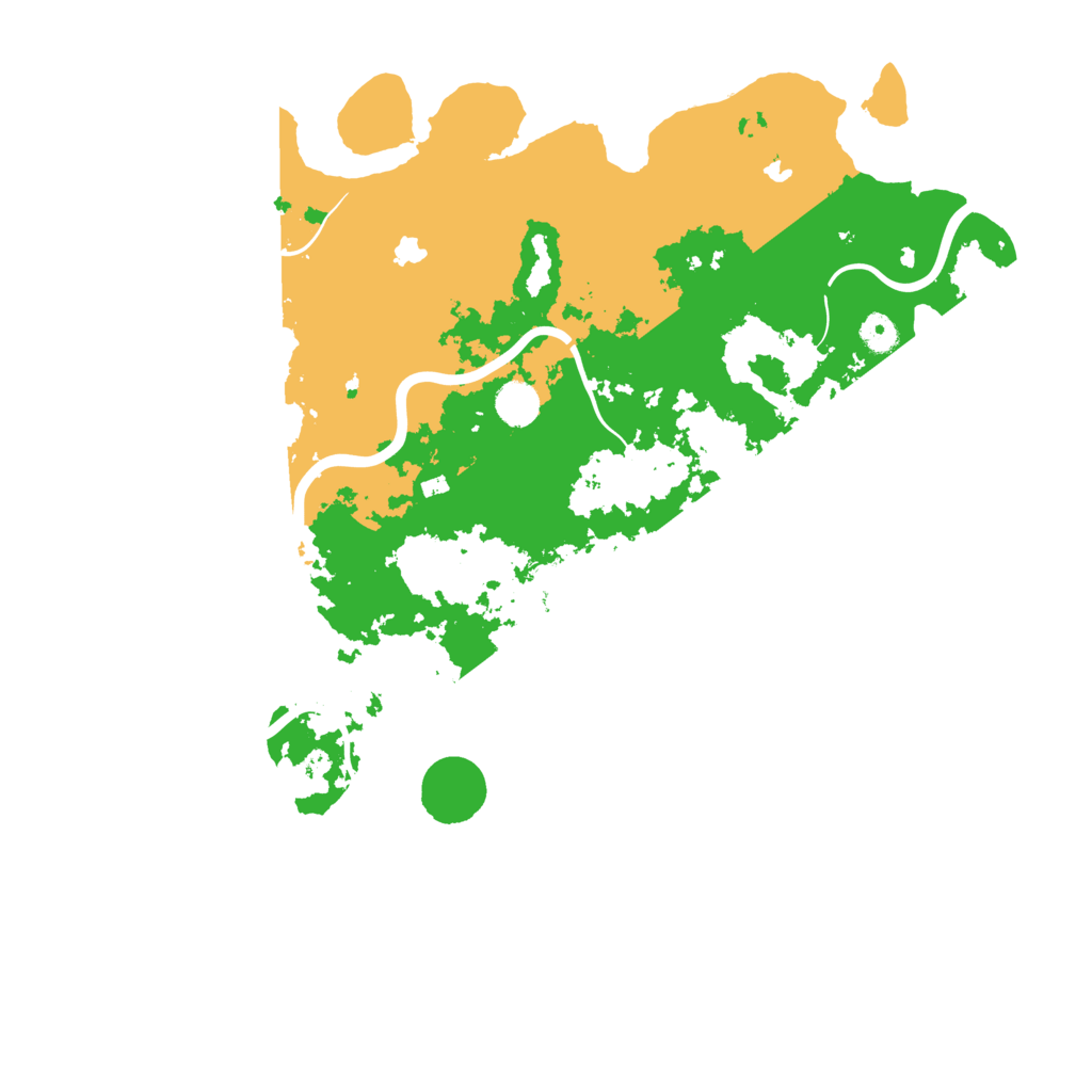 Biome Rust Map: Procedural Map, Size: 4500, Seed: 477888722