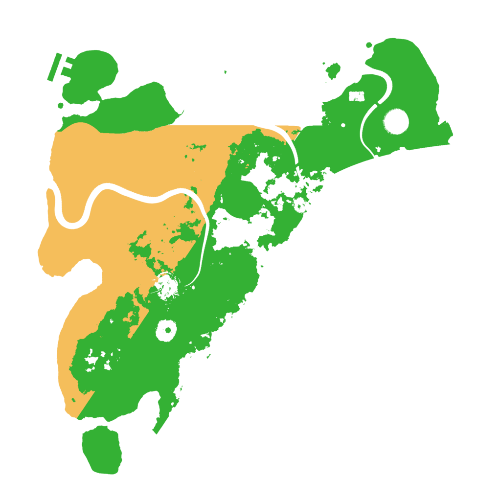 Biome Rust Map: Procedural Map, Size: 3500, Seed: 1694621390