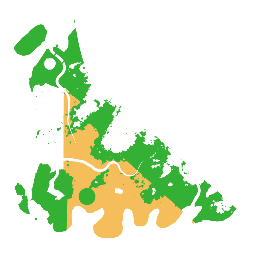 Biome Rust Map: Procedural Map, Size: 4000, Seed: 1936461790