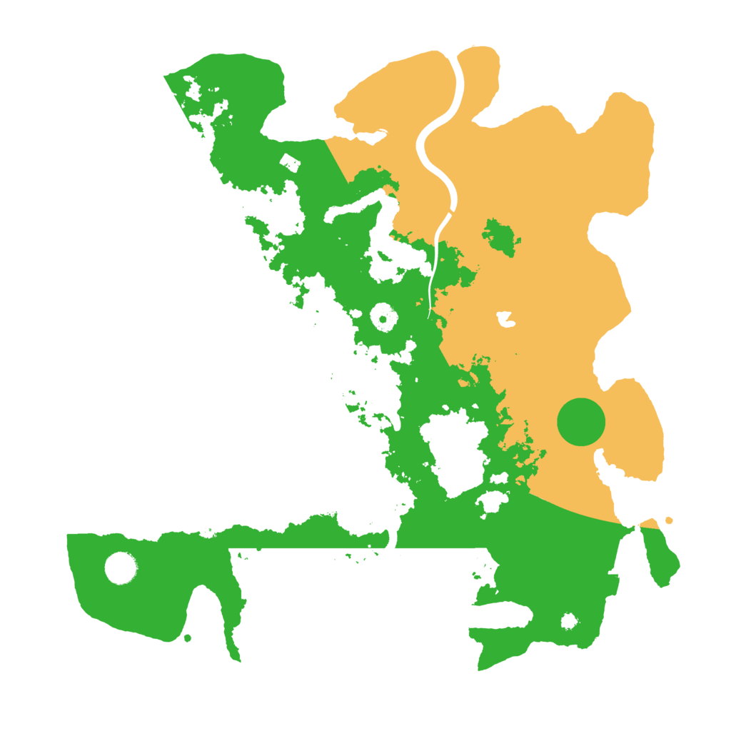 Biome Rust Map: Procedural Map, Size: 4000, Seed: 990264