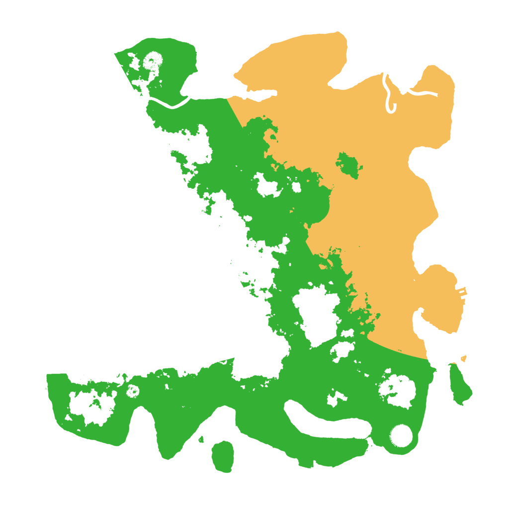 Biome Rust Map: Procedural Map, Size: 4000, Seed: 990264