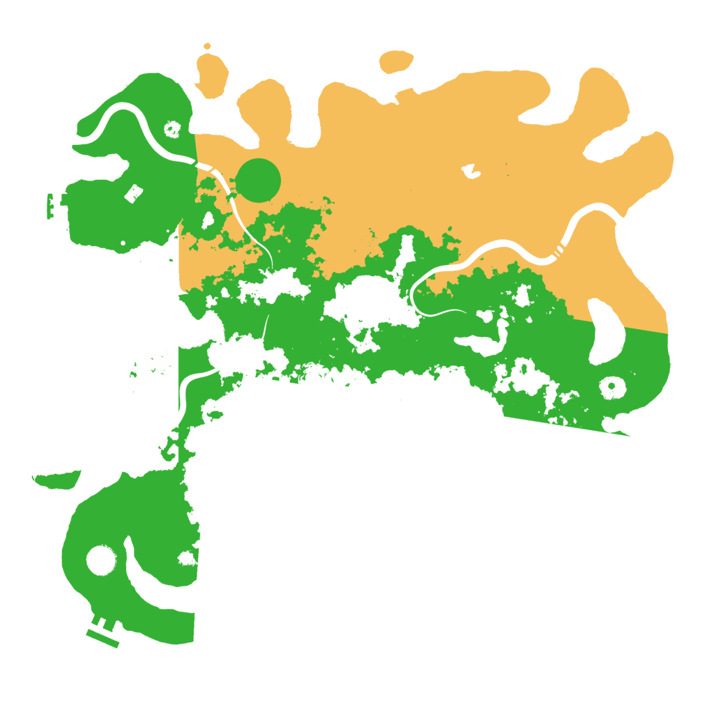 Biome Rust Map: Procedural Map, Size: 4250, Seed: 1963176870
