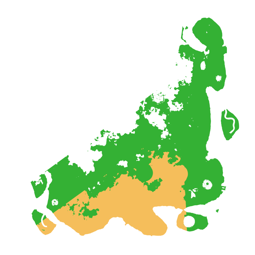 Biome Rust Map: Procedural Map, Size: 4000, Seed: 411242963