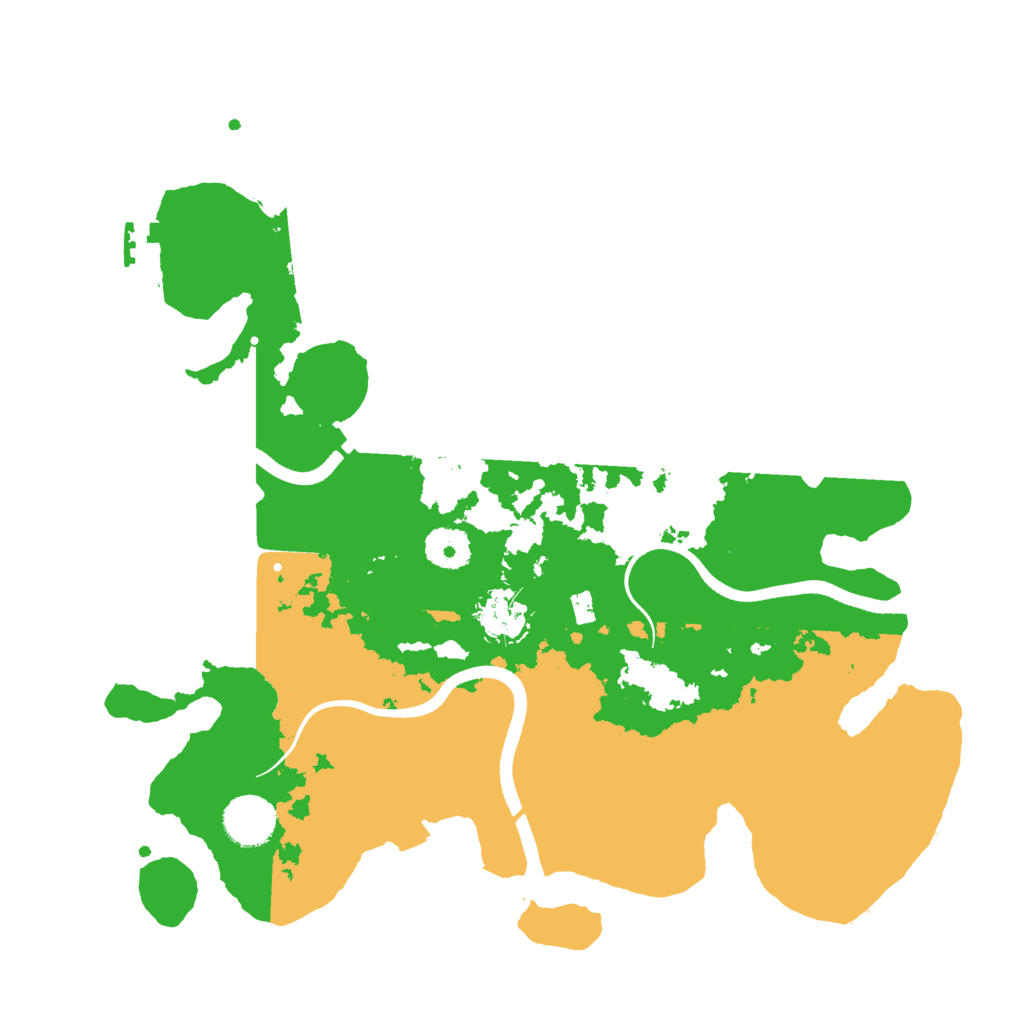 Biome Rust Map: Procedural Map, Size: 3500, Seed: 1661917719