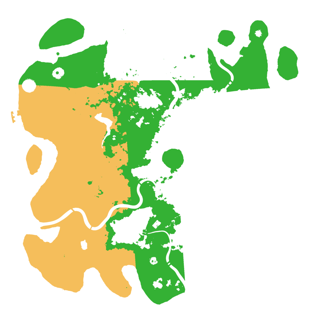 Biome Rust Map: Procedural Map, Size: 4250, Seed: 1281862631