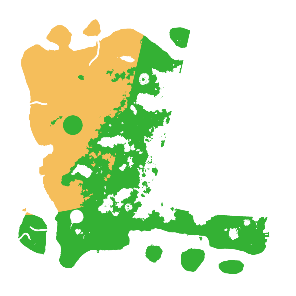 Biome Rust Map: Procedural Map, Size: 4000, Seed: 1854120156