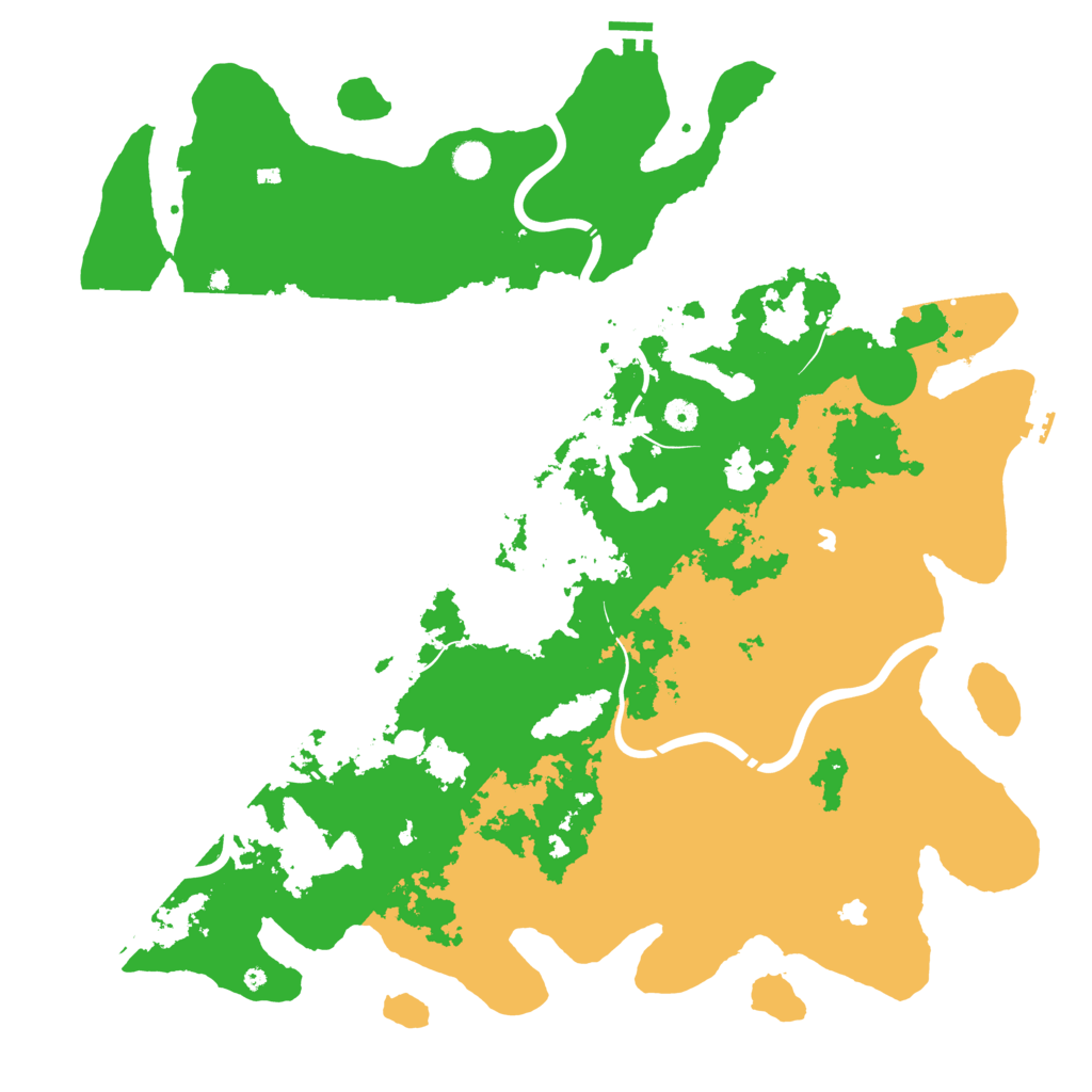 Biome Rust Map: Procedural Map, Size: 5000, Seed: 433