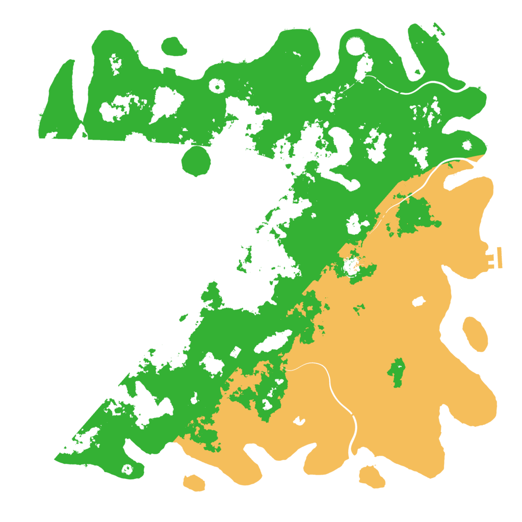 Biome Rust Map: Procedural Map, Size: 5000, Seed: 433