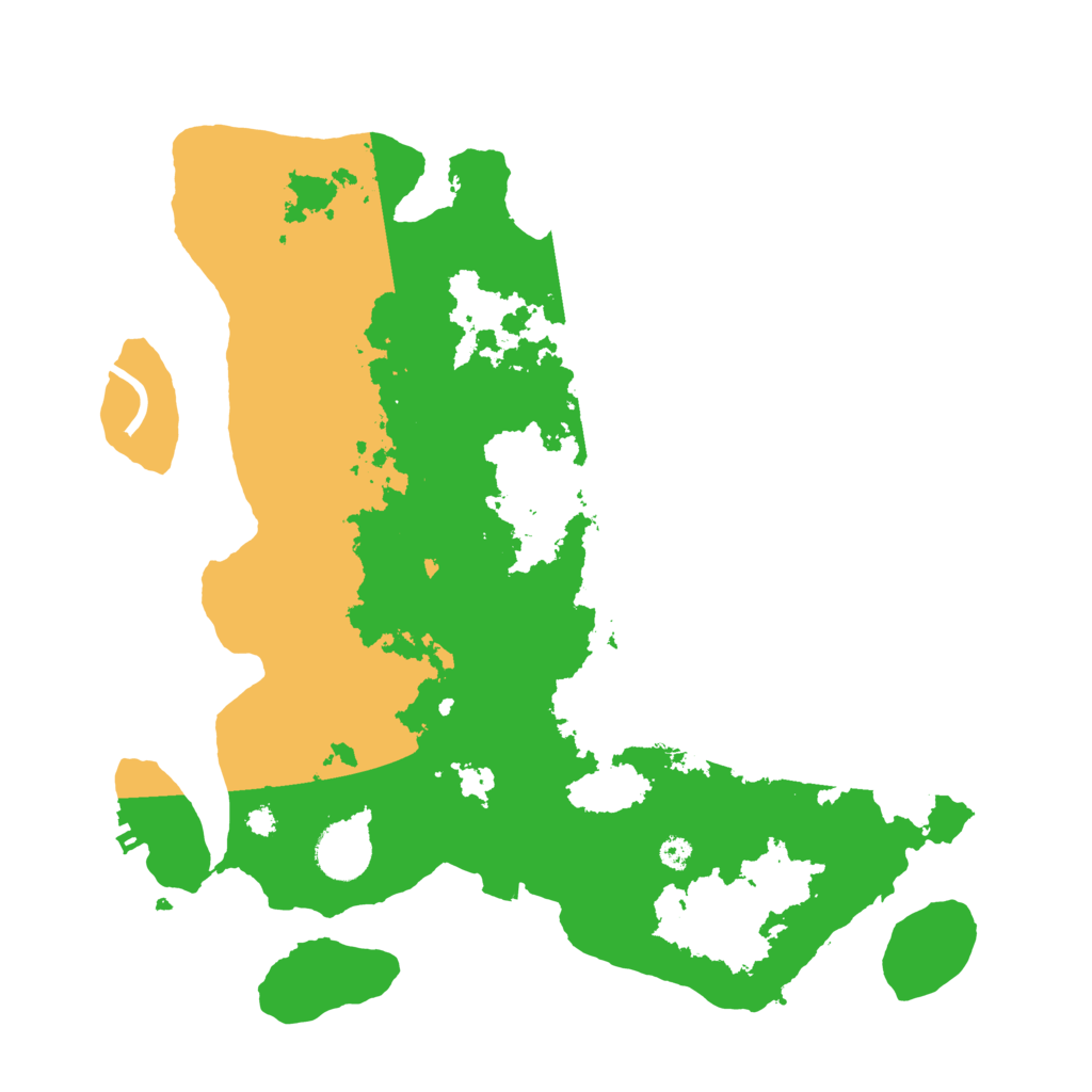 Biome Rust Map: Procedural Map, Size: 3500, Seed: 1031311842
