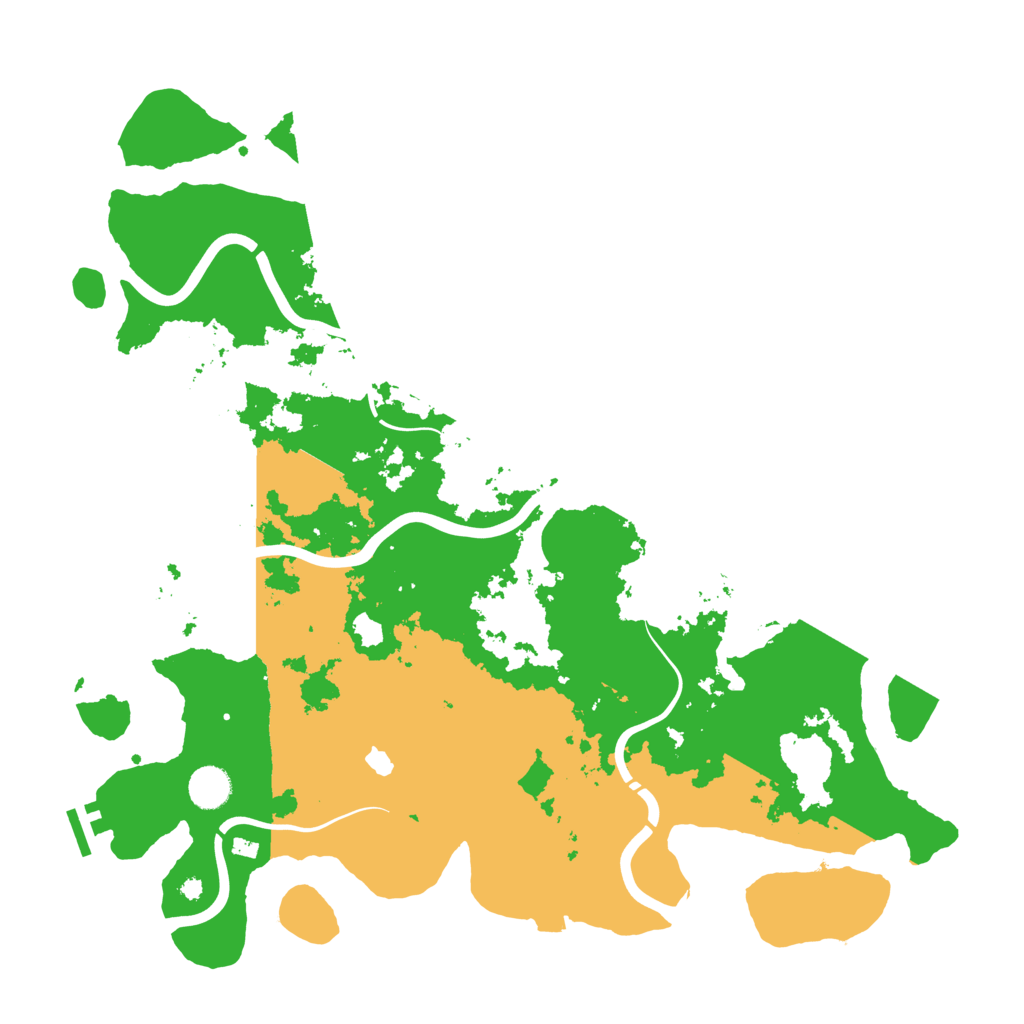 Biome Rust Map: Procedural Map, Size: 4250, Seed: 206538617