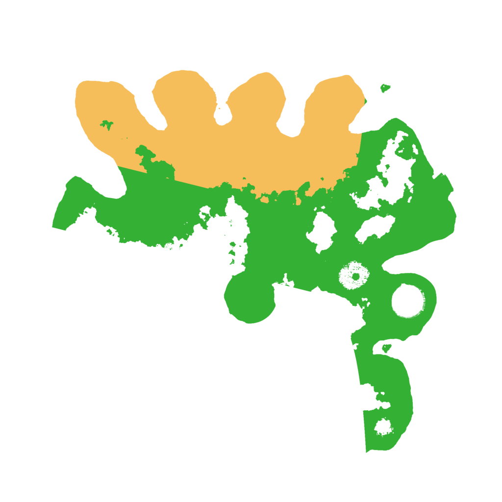 Biome Rust Map: Procedural Map, Size: 2700, Seed: 676121315