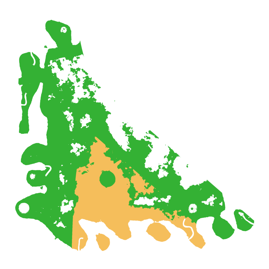 Biome Rust Map: Procedural Map, Size: 4500, Seed: 2098699812