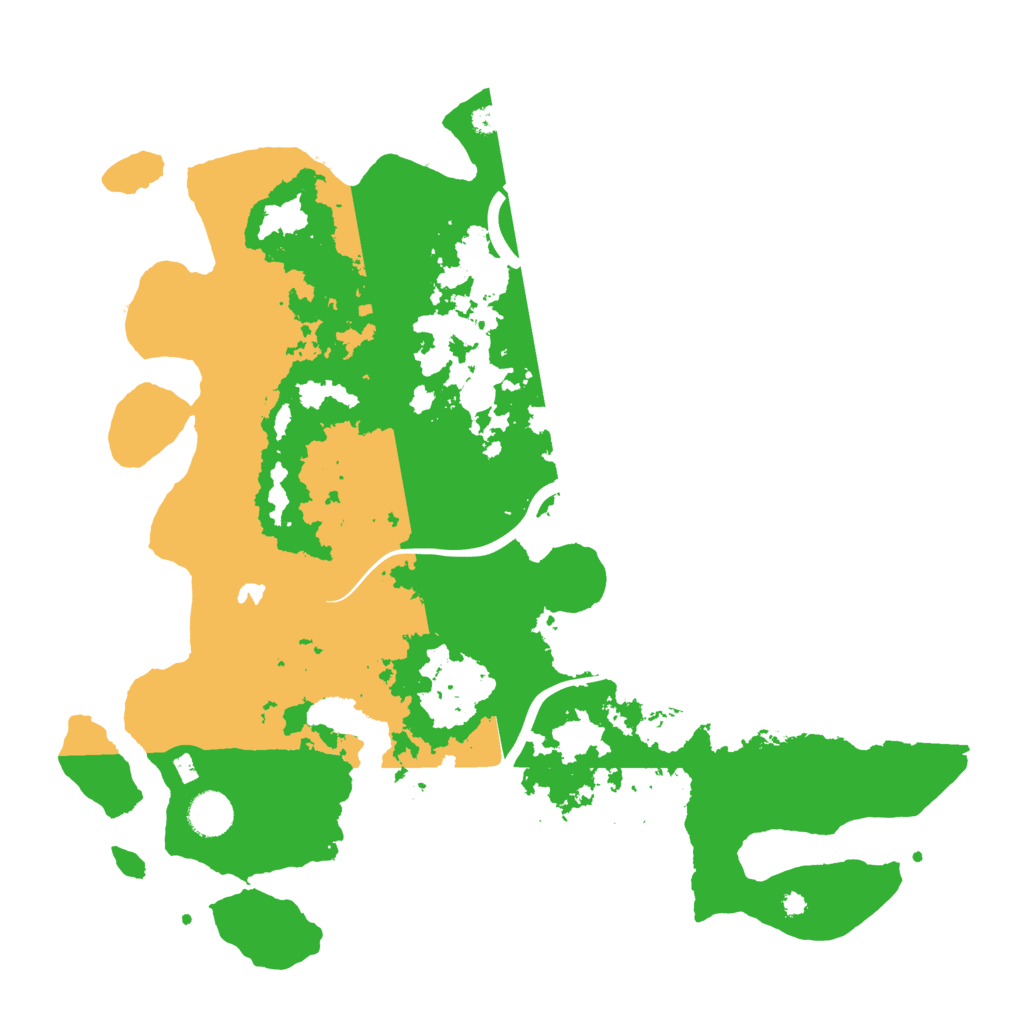 Biome Rust Map: Procedural Map, Size: 4000, Seed: 1721385876