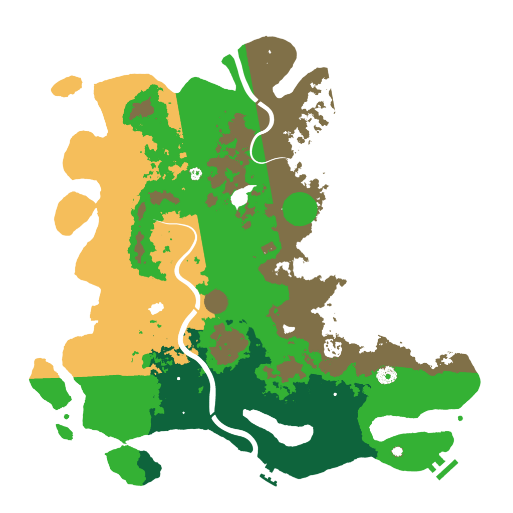 Biome Rust Map: Procedural Map, Size: 4000, Seed: 1721385876