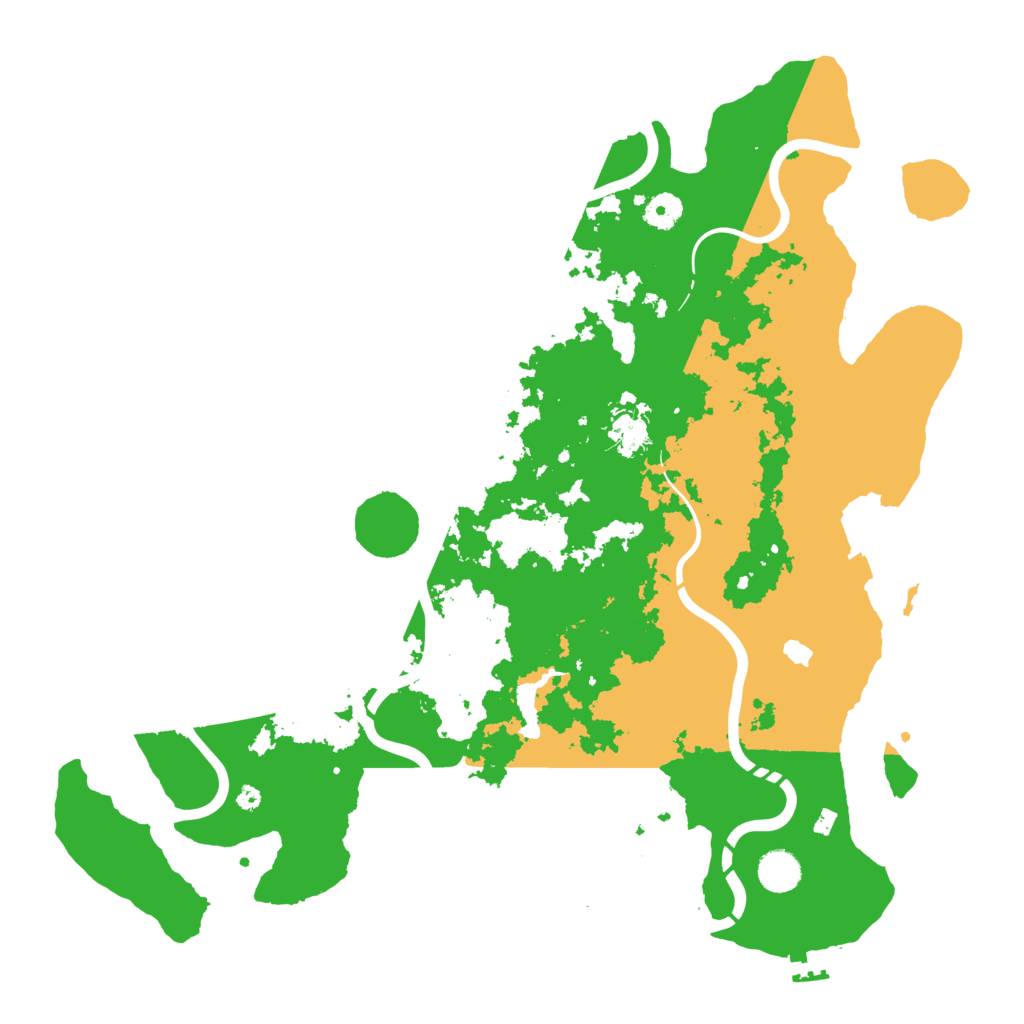 Biome Rust Map: Procedural Map, Size: 4250, Seed: 1625803614