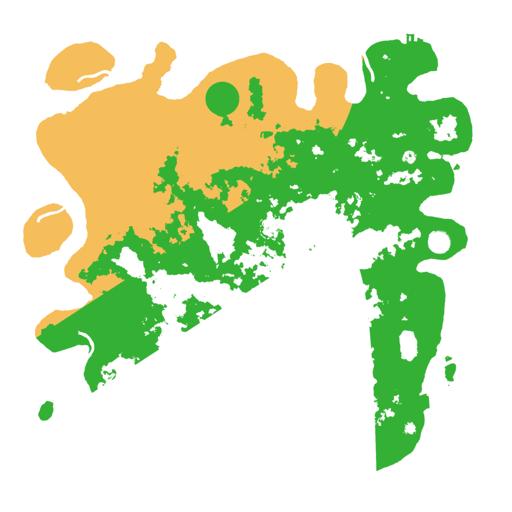 Biome Rust Map: Procedural Map, Size: 4000, Seed: 10563422
