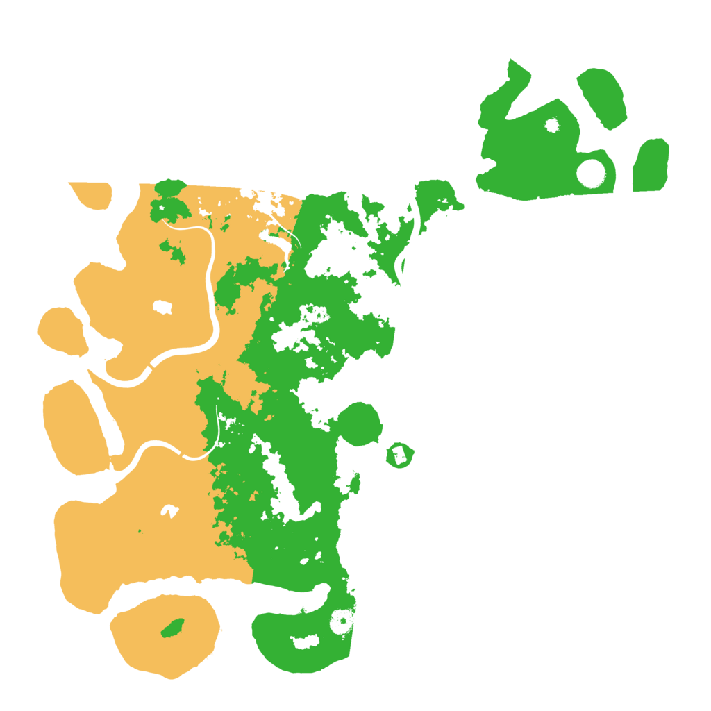 Biome Rust Map: Procedural Map, Size: 4500, Seed: 89917623