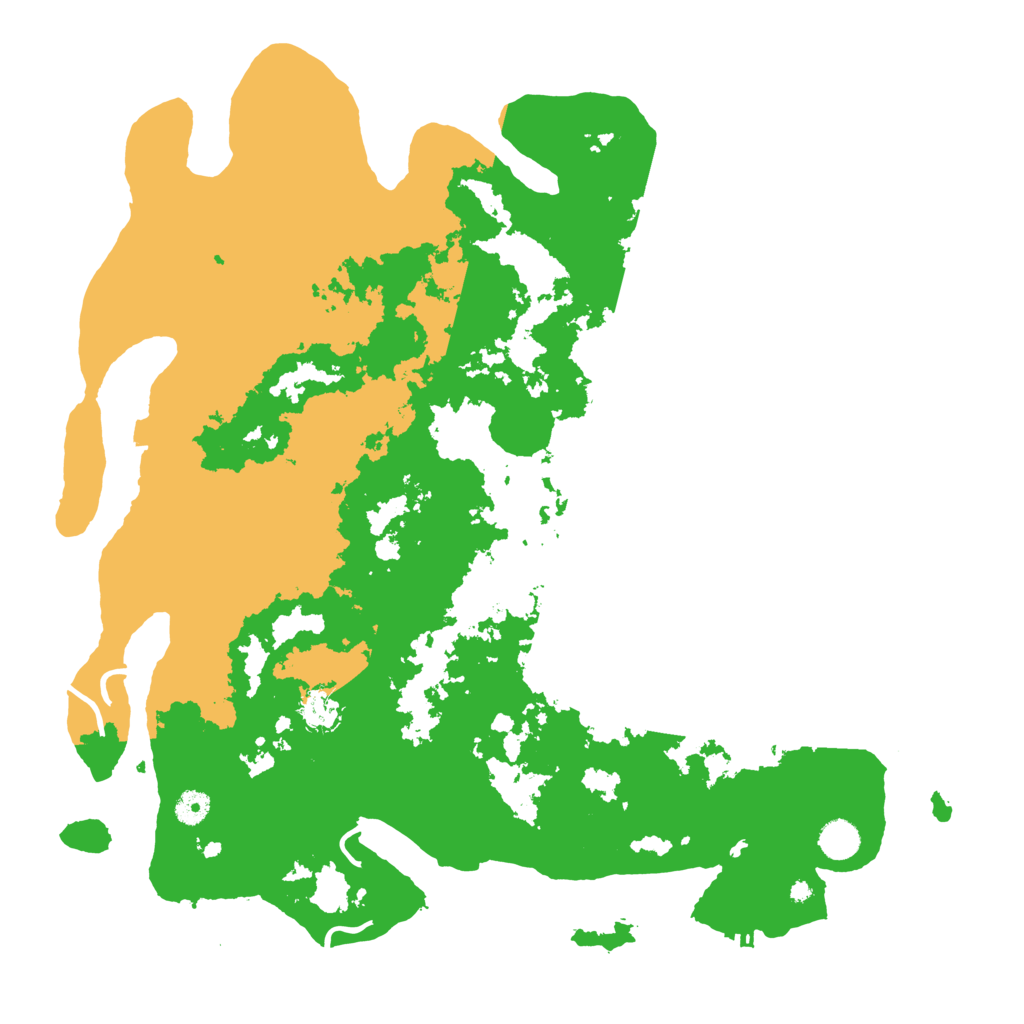 Biome Rust Map: Procedural Map, Size: 4500, Seed: 89835277